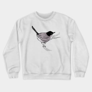 Blackcap Bird Crewneck Sweatshirt